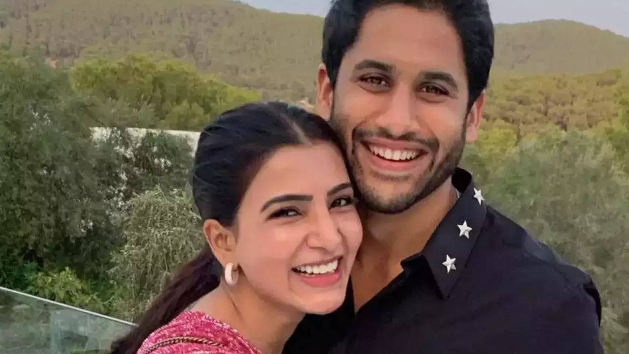 Samantha Ruth Prabhu with Naga Chaitanya