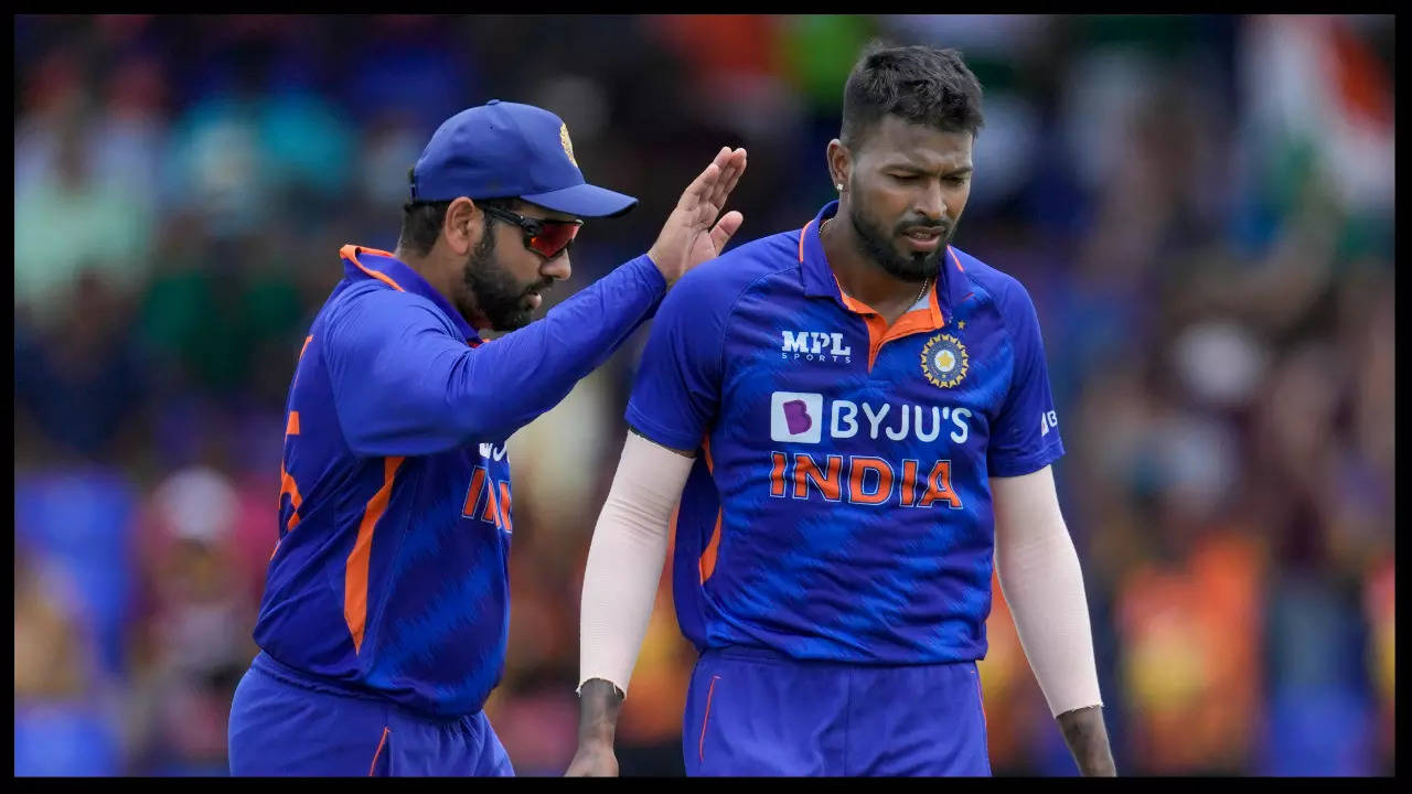 Pandya completed 50 dismissals in the shortest format when India locked horns with the West Indies in the 3rd T20I at Basseterre.