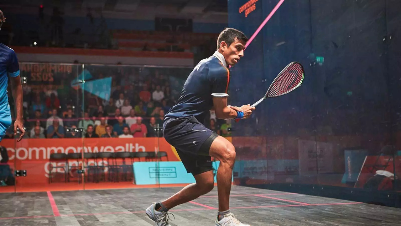 Saurav Ghosal won bronze in men's individual squash event at CWG