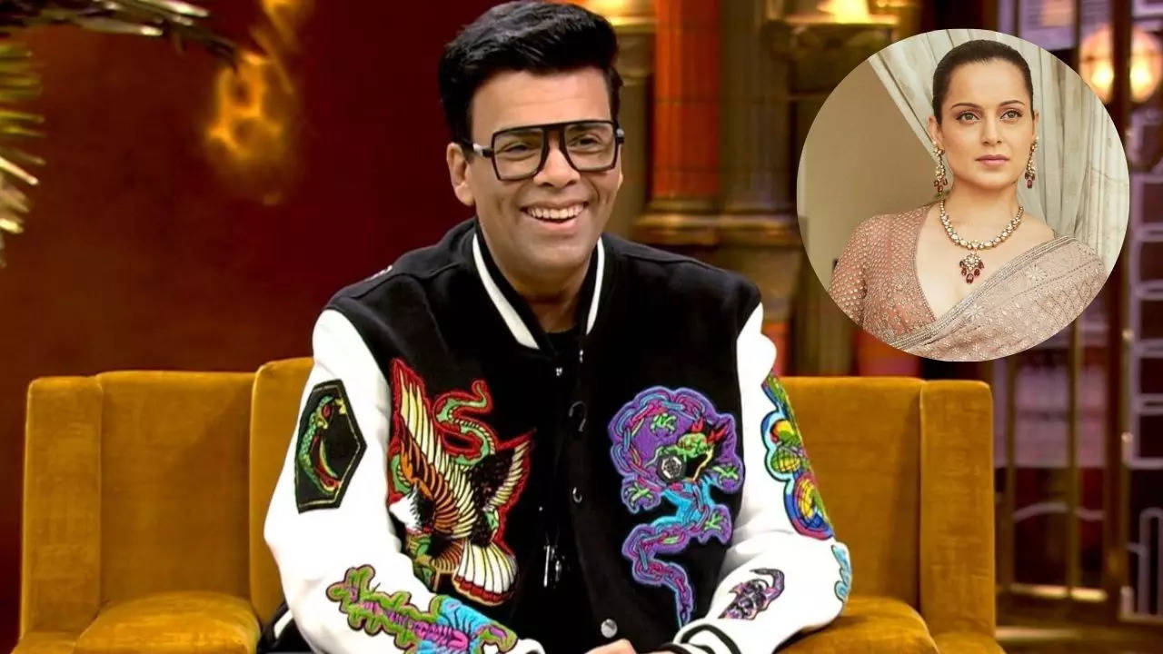 Karan Did Karan Johar Take A Dig At Kangana Ranaut Kwk 7 Host Says I Thought I Had One Major