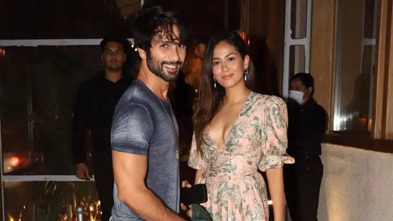 Shahid Kapoor and Mira Rajput