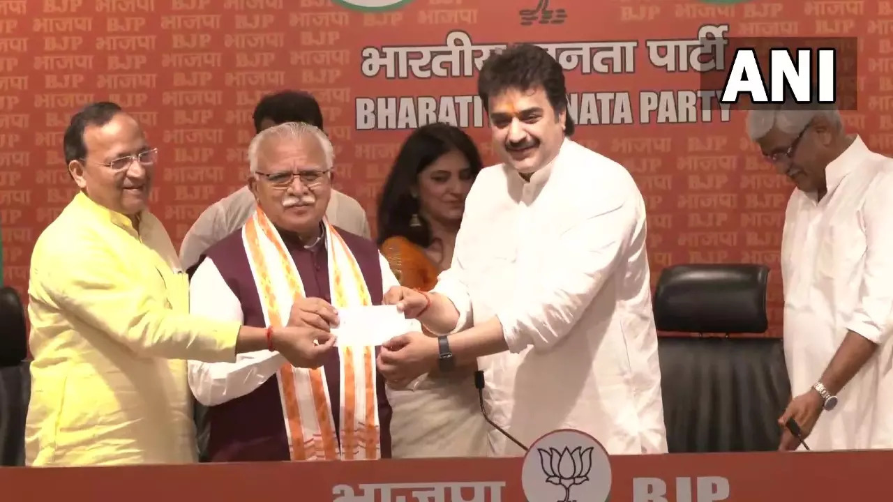 Kuldeep Bishnoi joins BJP