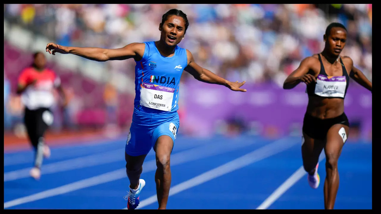 Star sprinter Hima Das will headline the women's 200m semi-final in Birmingham