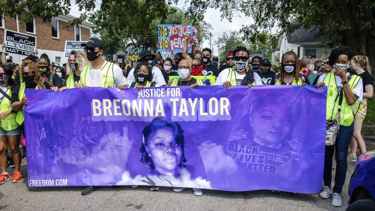 Justice for Breonna Taylor Protests AP photo