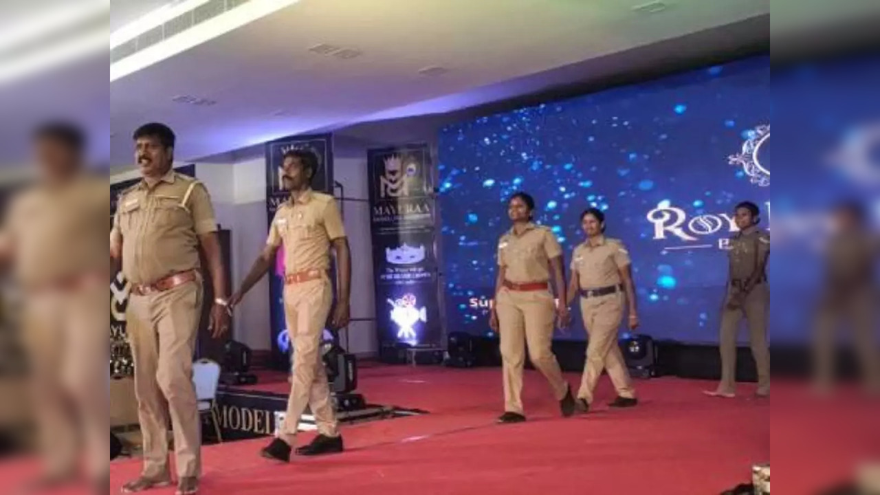 5 cops in Tamil Nadu were handed transfer orders after taking part in beauty pageant