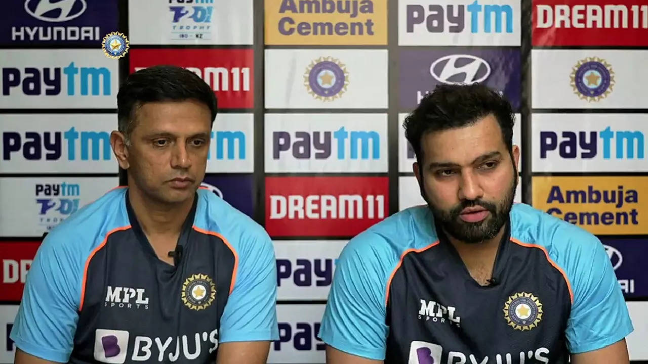 Rohit Sharma Rahul Dravid