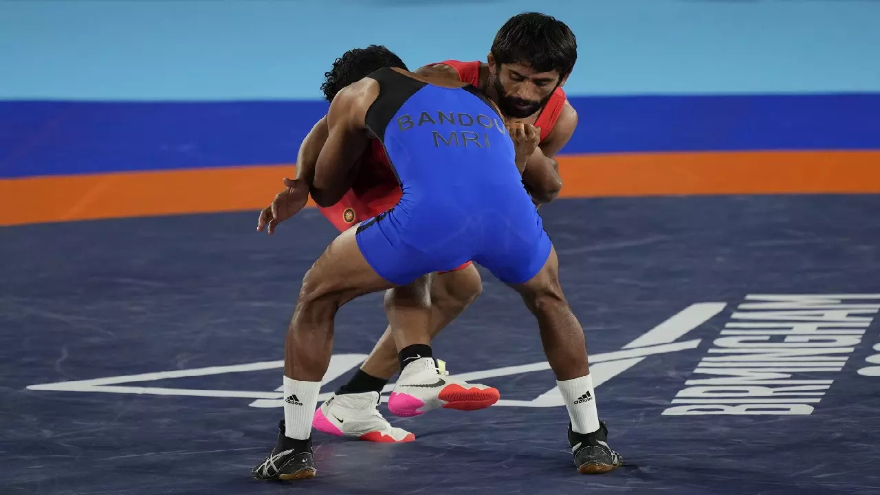 Bajrang Punia wrestling