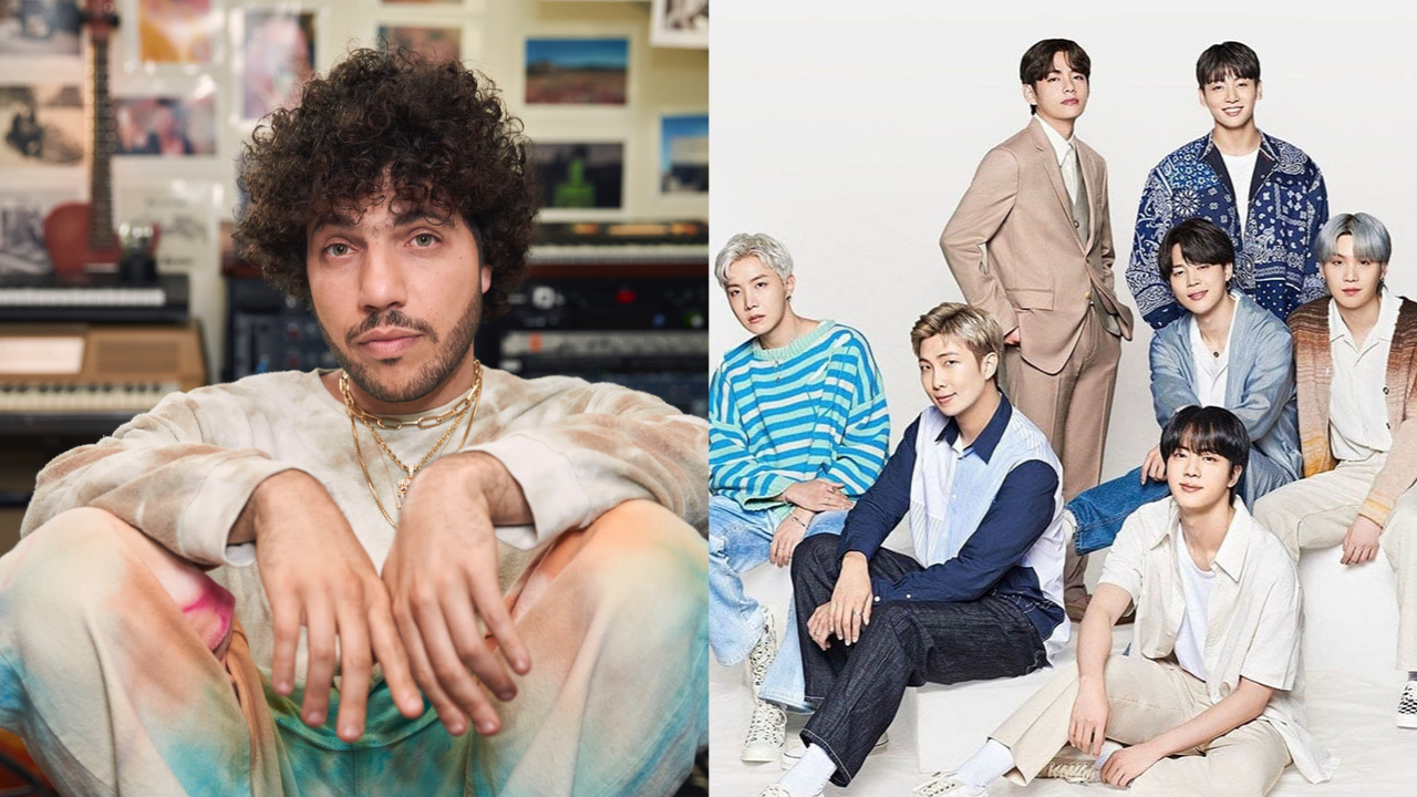 Benny Blanco and BTS