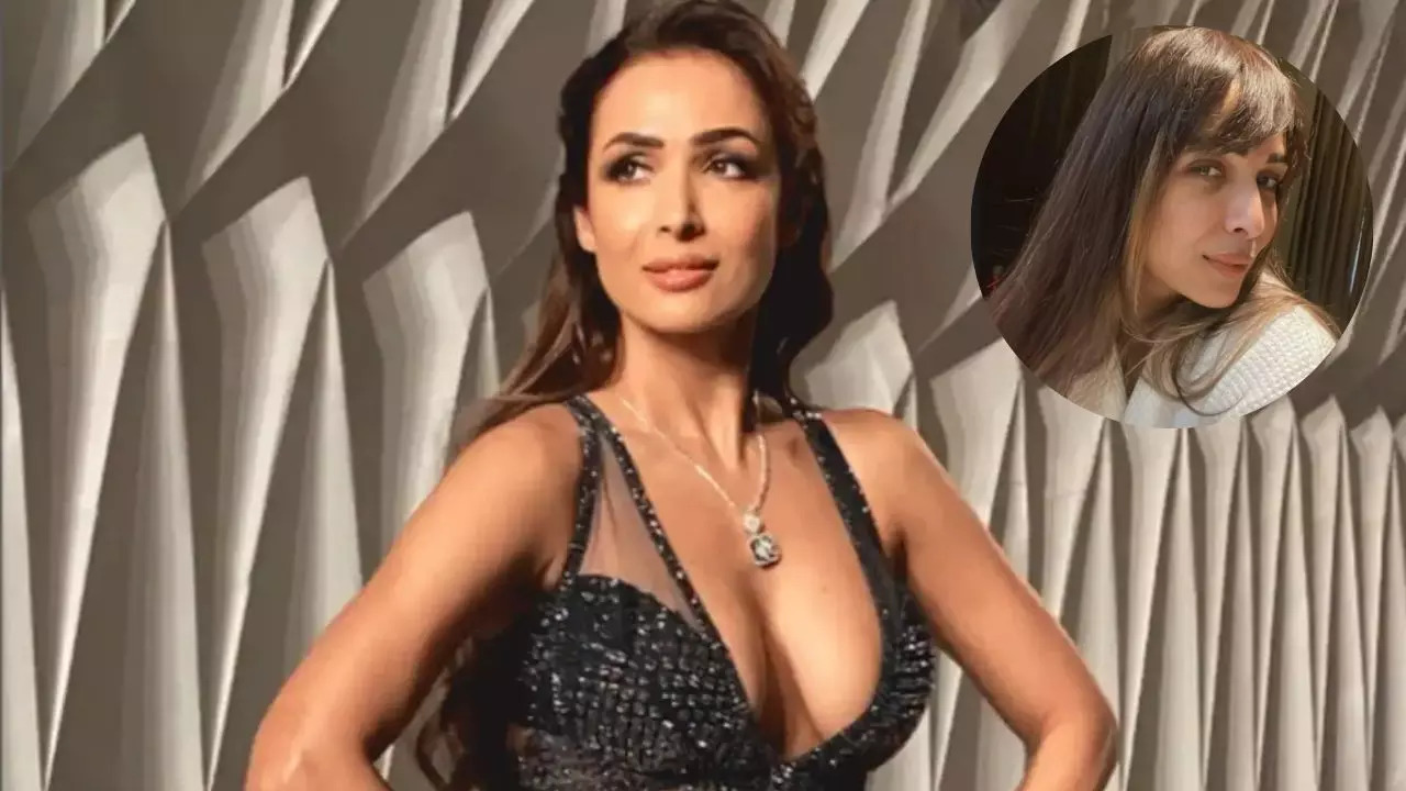 Malaika Arora bangs