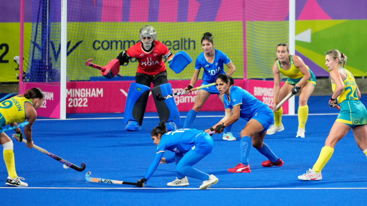 Indian women australian women hockey -ap