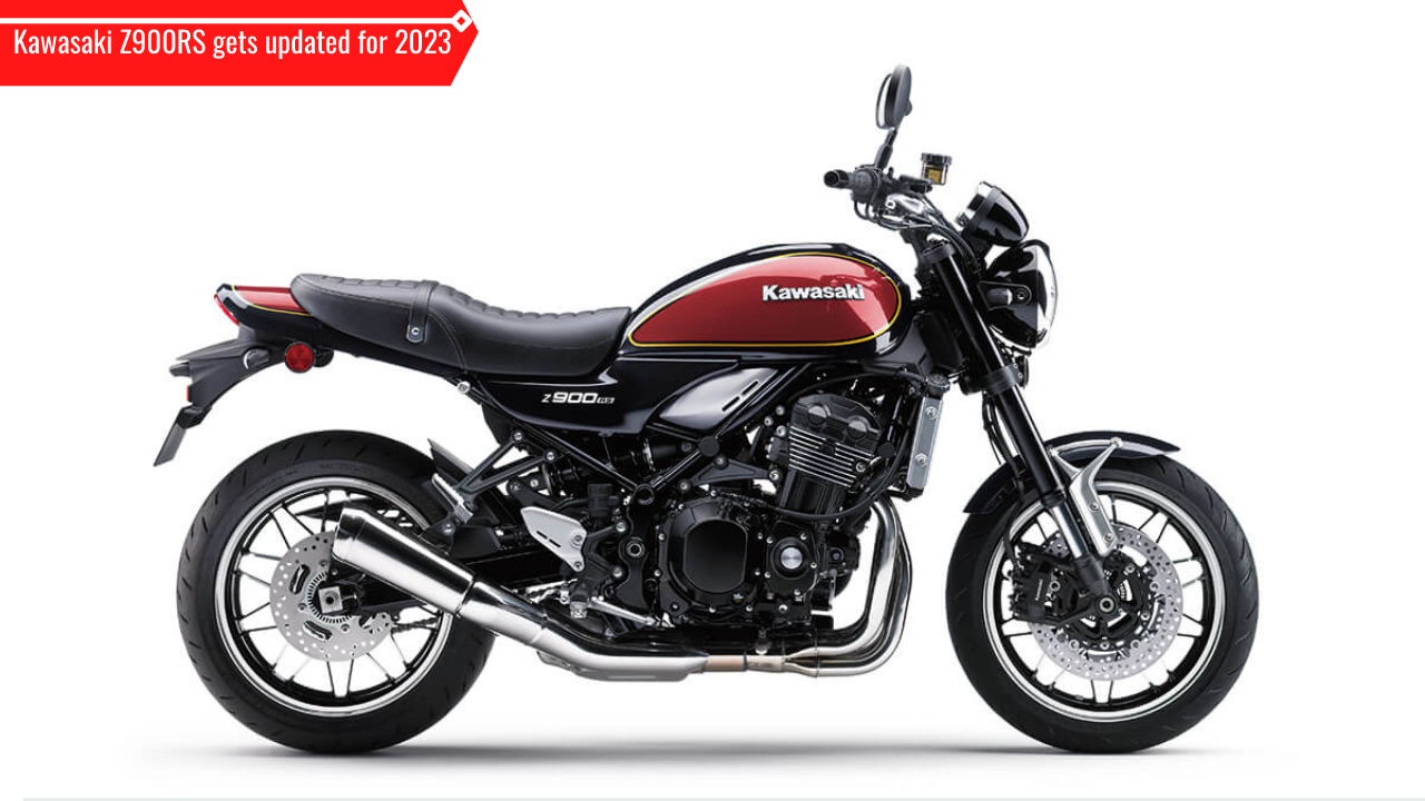 Kawasaki Z900RS neoretro motorcycle updated with new colours for 2023