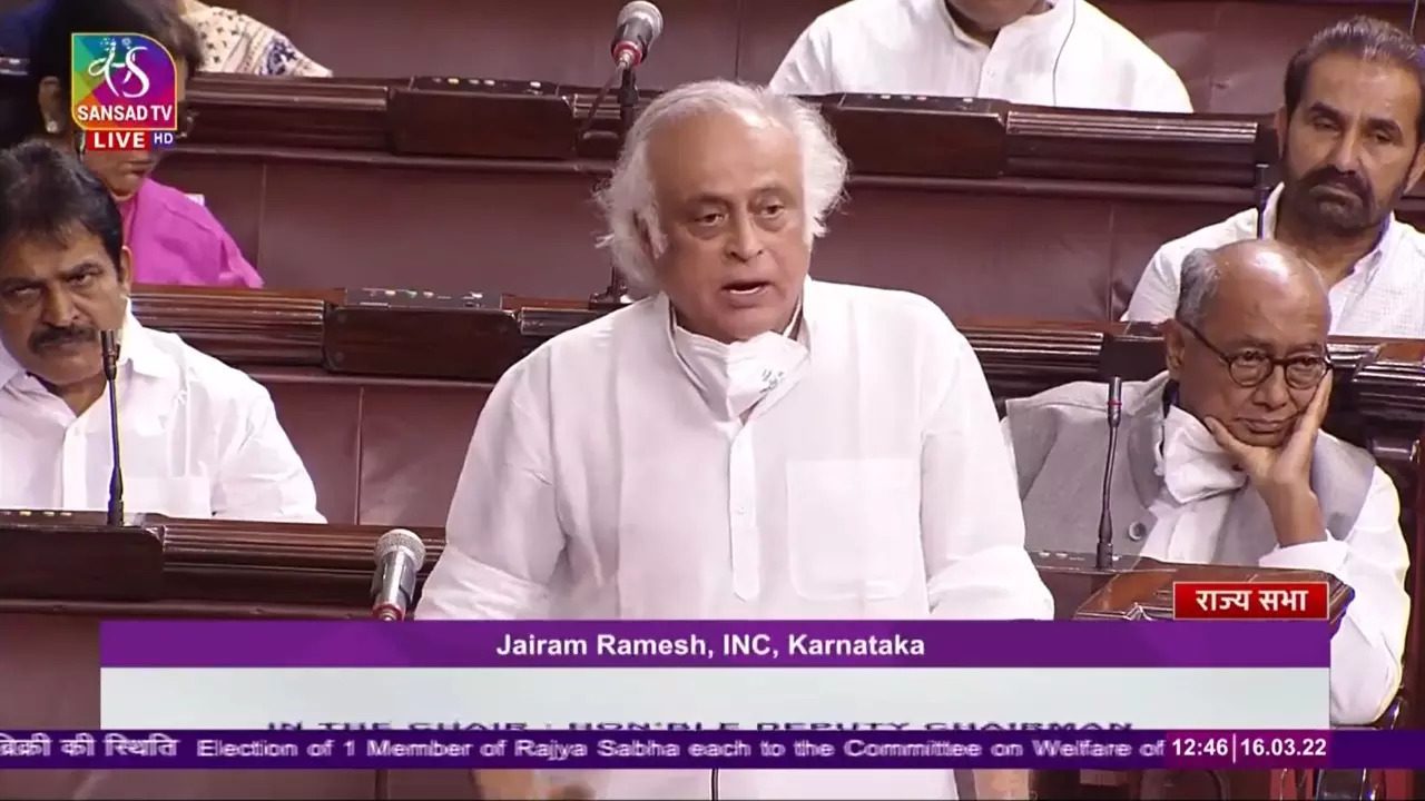 ​Congress leader Jairam Ramesh