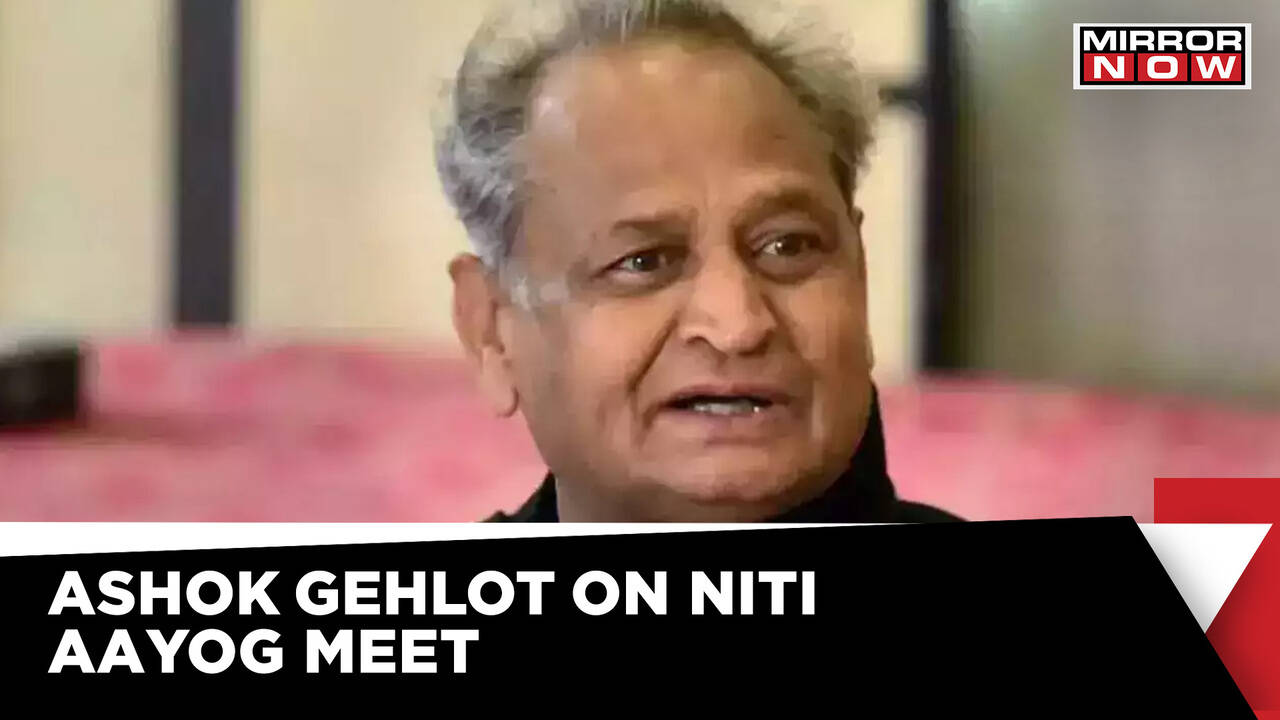 Ashok Gehlot Speaks On Niti Aayog Meet, Says Discussed Issue Of