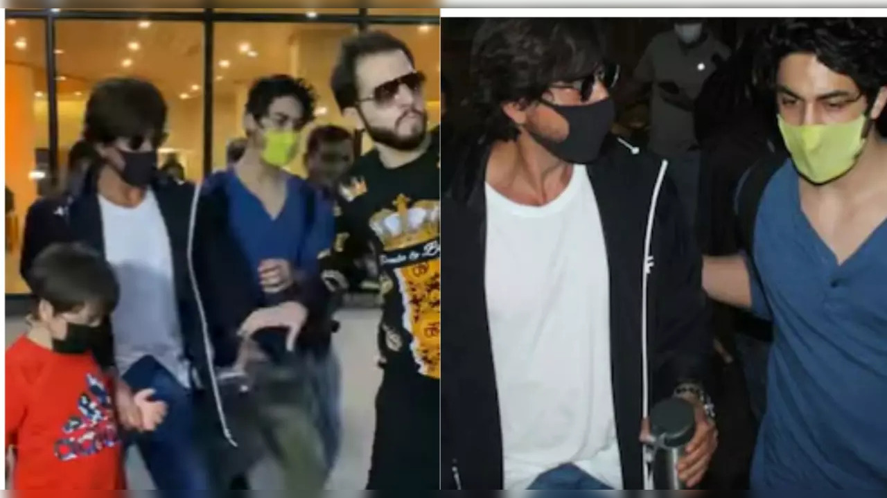 Shah Rukh Khan, Aaryan Khan, AbRam Khan