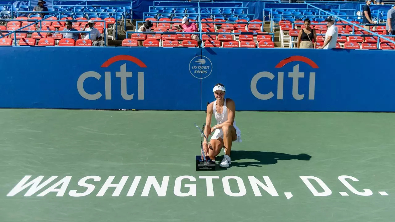 Samsonova Citi Washington Open win WTA twitter photo