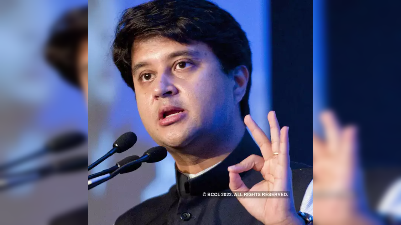 Union Civil Aviation Minister Jyotiraditya Scindia