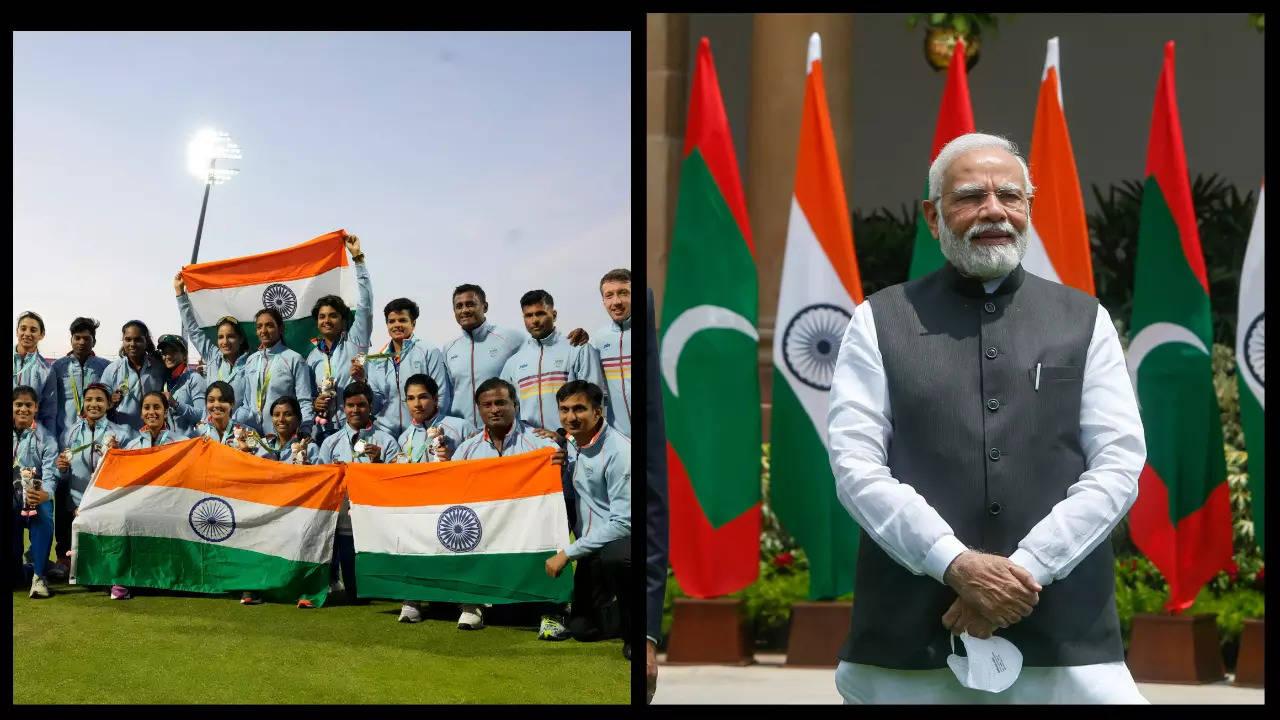 PM Modi lauded the Indian women's team for bringing home India's first-ever CWG medal in cricket.