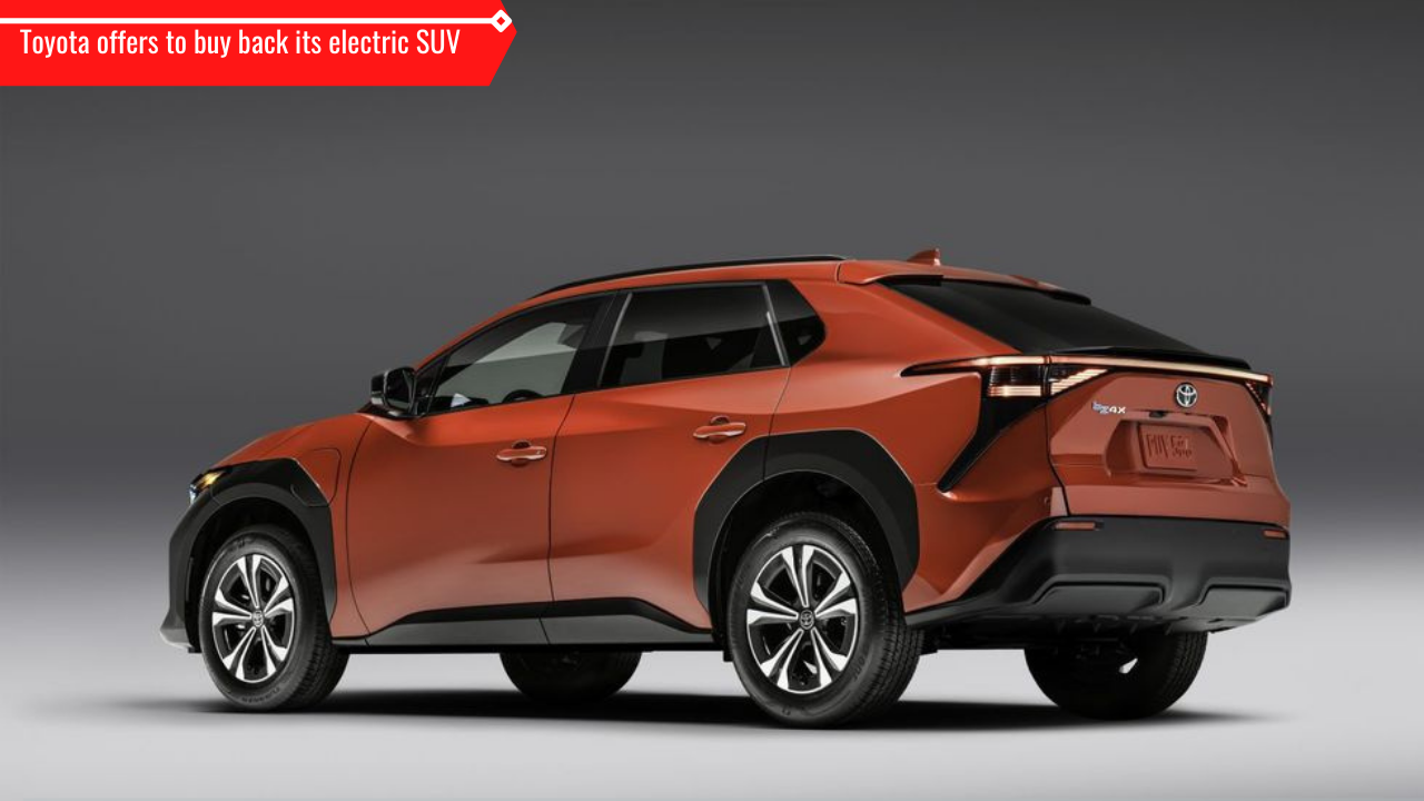 Toyota bZ4X electric SUV