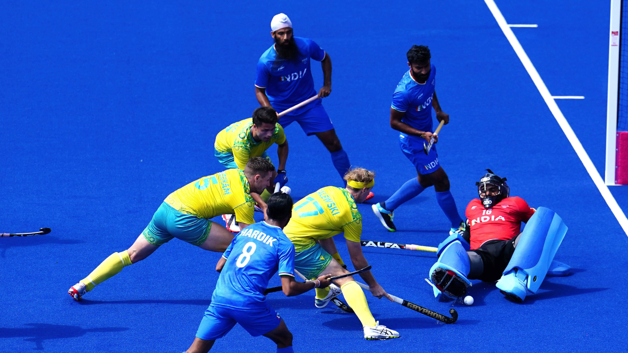 India Australia hockey final AP