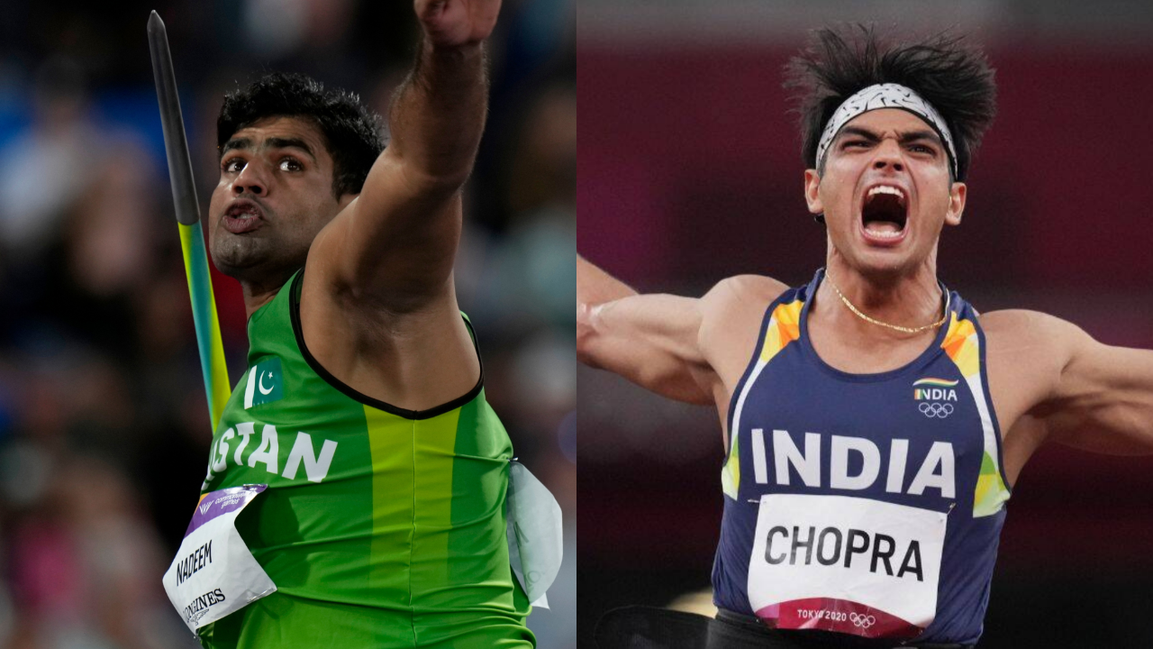 Neeraj Chopra reacts to 'bhai' Arshad Nadeem's recordbreaking 90metre