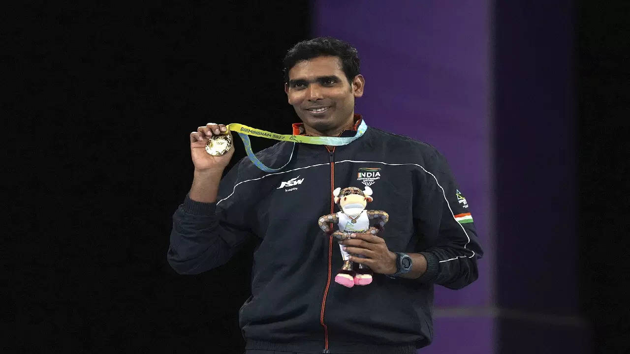 Sharath Kamal gold singles