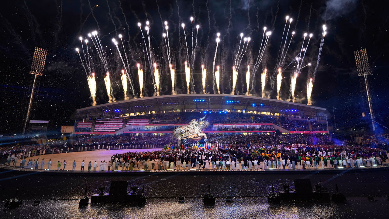 CWG opening ceremony-AP