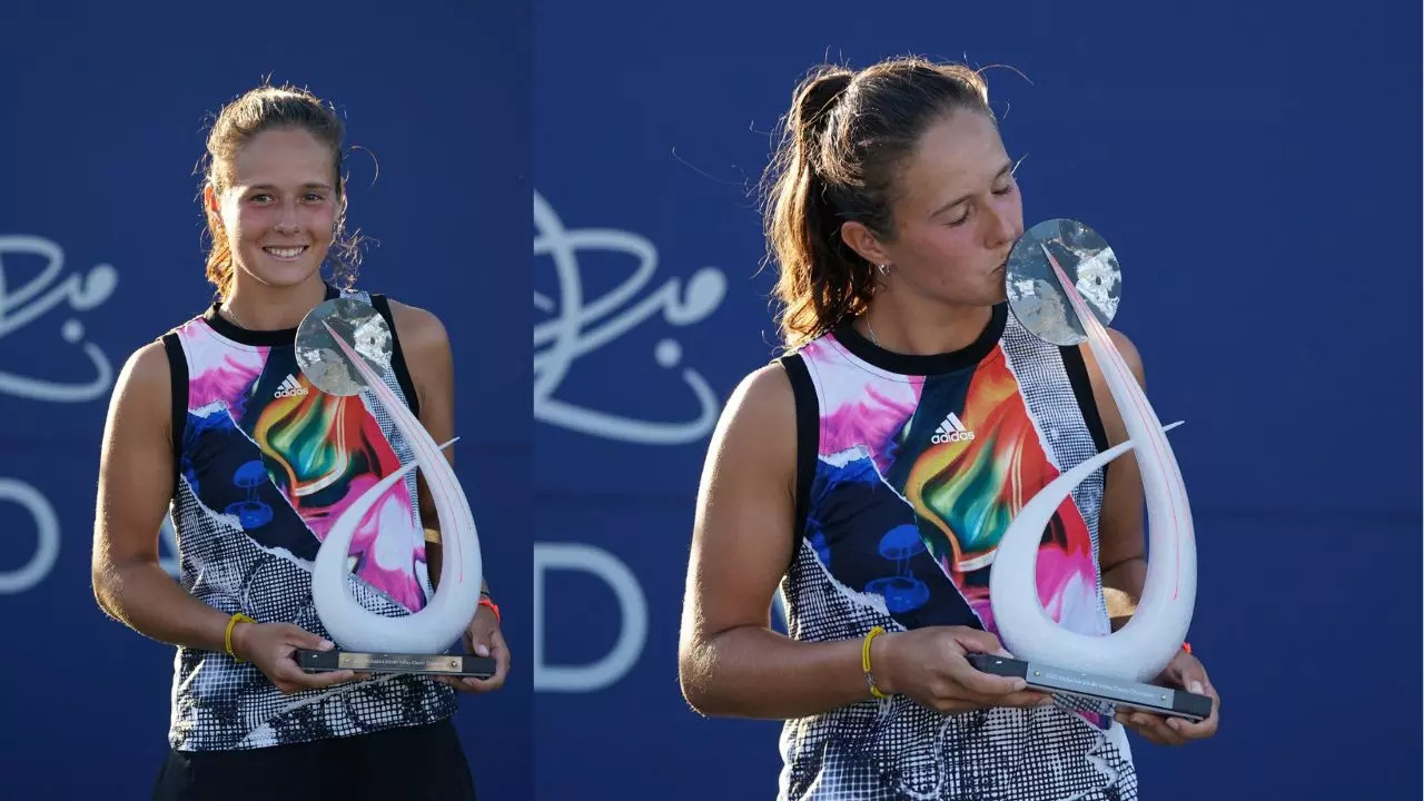 MubadalaSVC Kasatkina trophy San Jose WTA 500  twitter photo