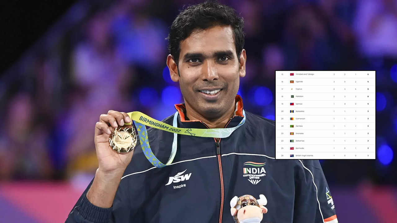 Achanta Sharath Kamal bagged 4 medals at 2022 Commonwealth Games