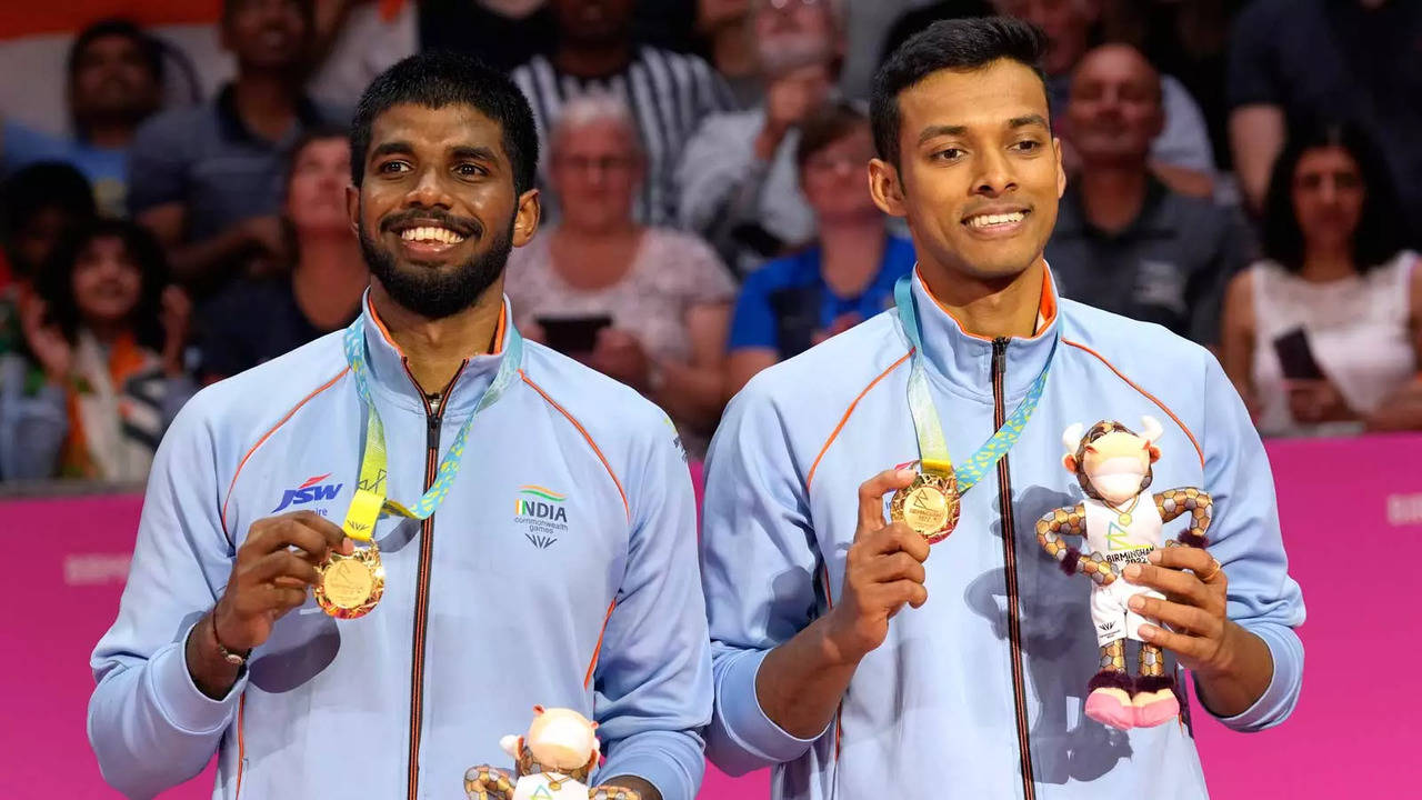 Badminton Asia Championships: Satwiksairaj and Chirag Shetty win historic  doubles Gold medal in Dubai - India Today