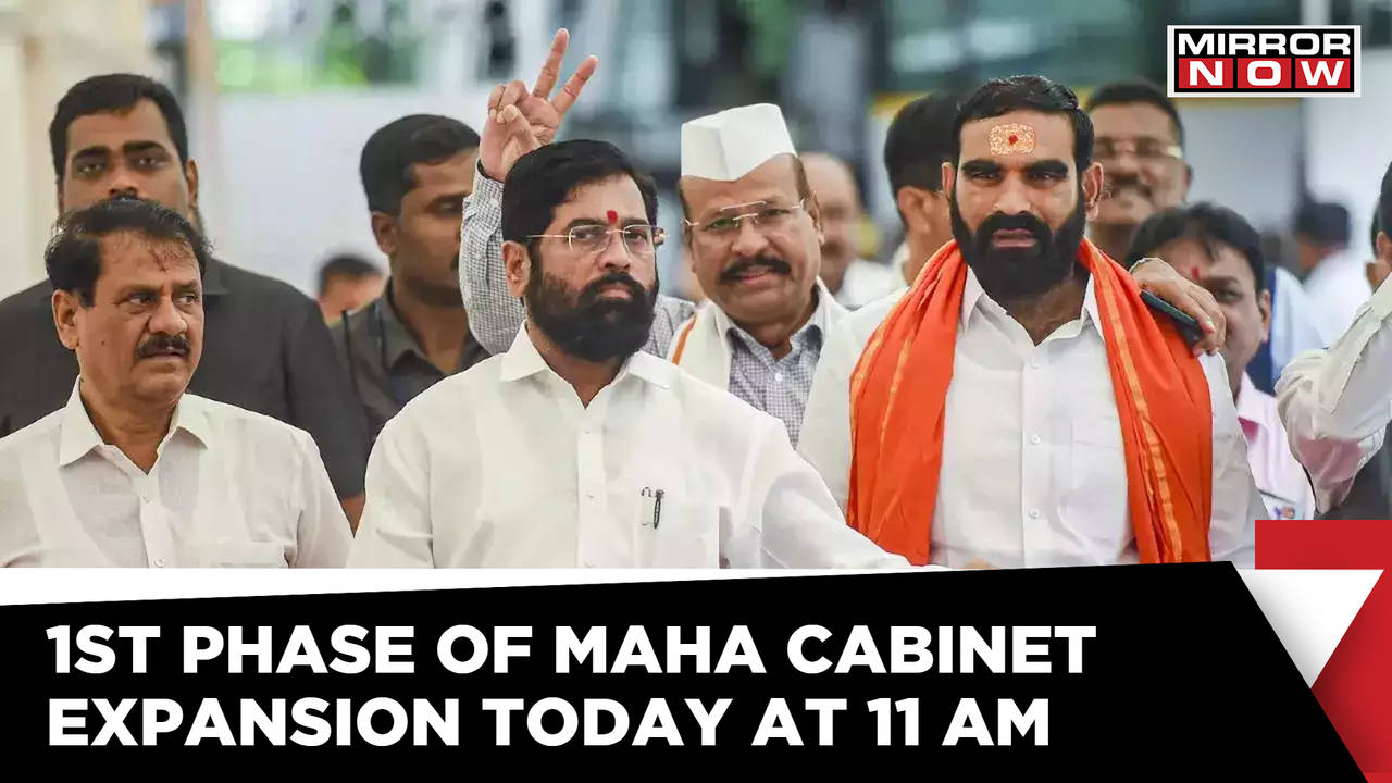 Maharashtra News | 1st Phase Of Cabinet Expansion Today | 18 Ministers ...