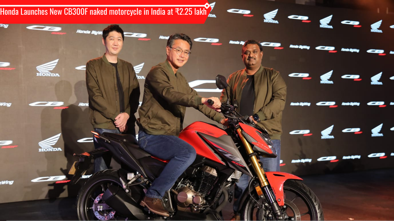 CB300F launched in India