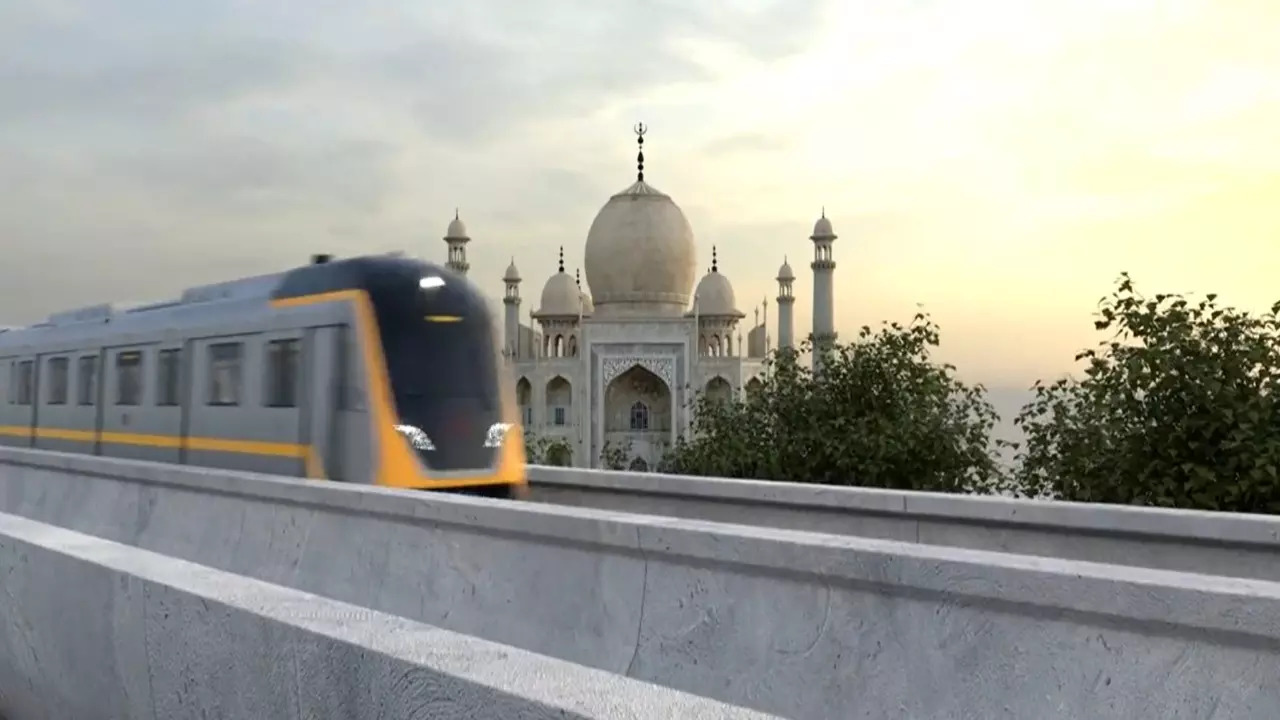 Agra Metro.