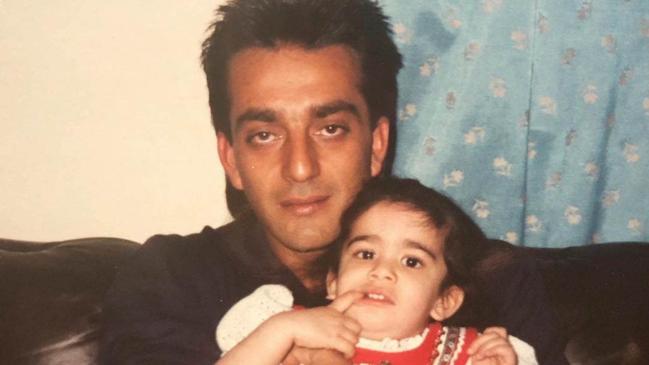 Sanjay Dutt with Trishala