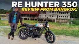 Royal Enfield Hunter 350  First Ride Review from Bangkok  Times Drive