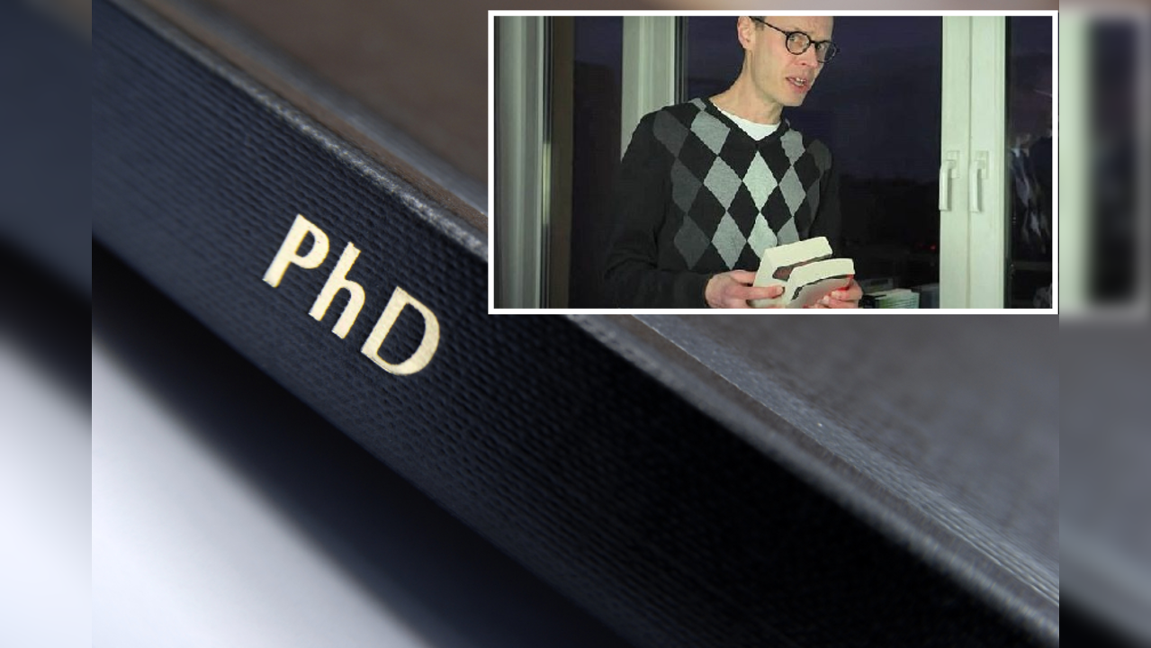 'PhD in masturbation'