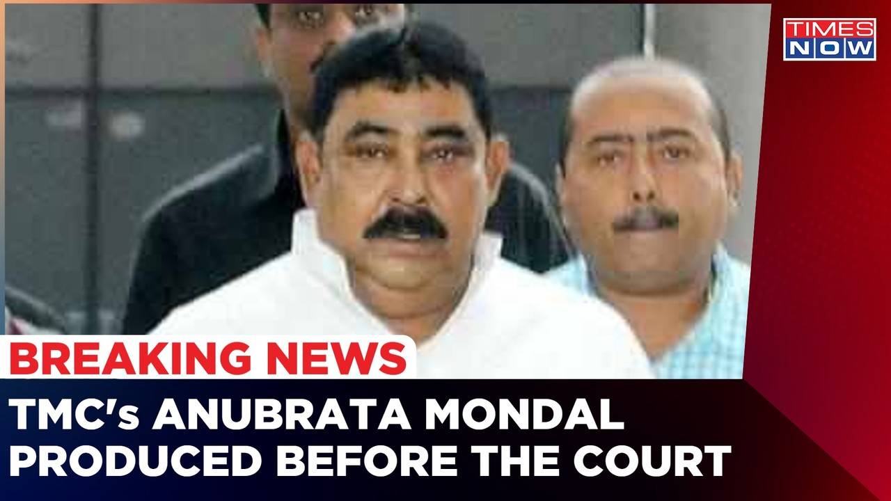 Cattle Smuggling Case: TMC's Anubrata Mondal Produced Before Court ...