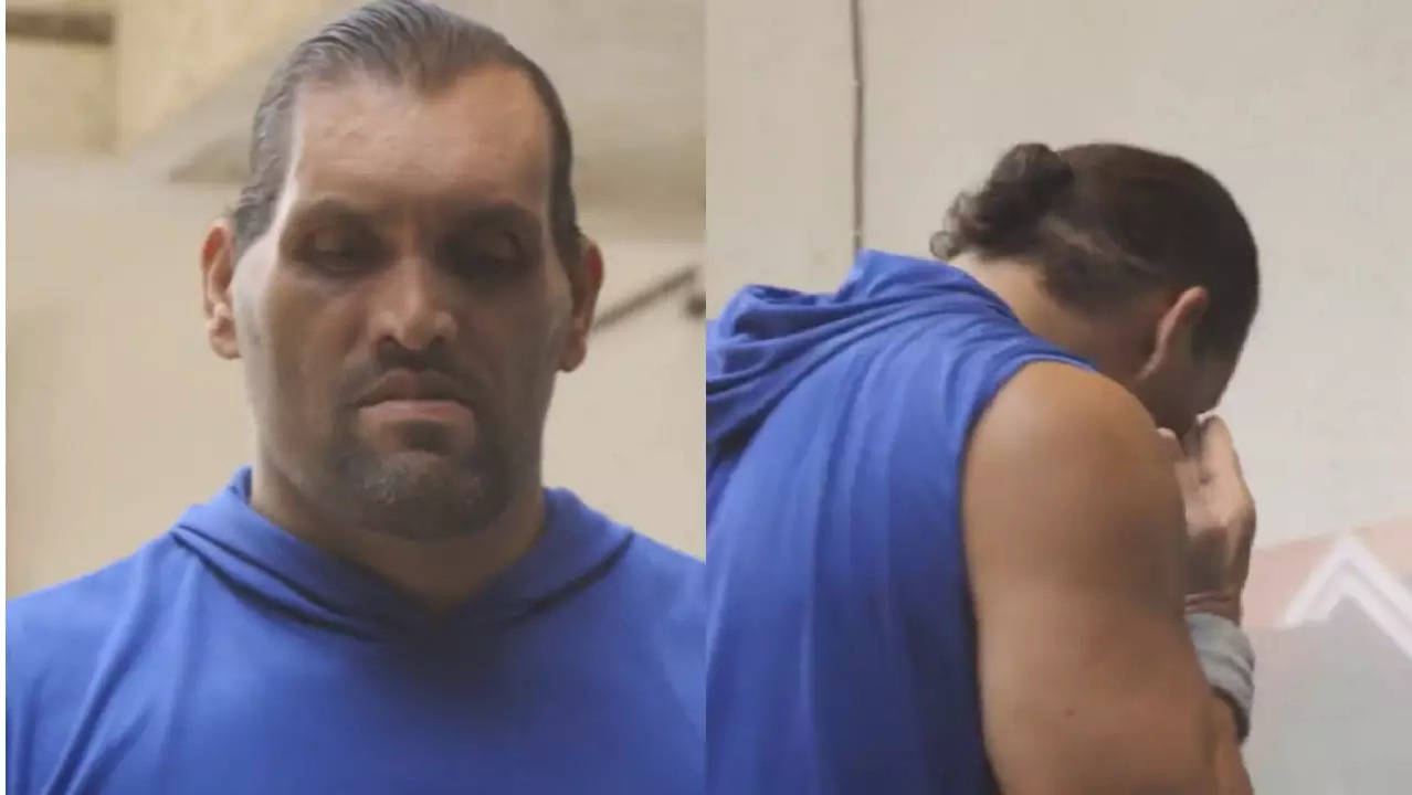 why-did-khali-cry-fans-left-curious-as-wrestler-breaks-down-abruptly-in-video-watch