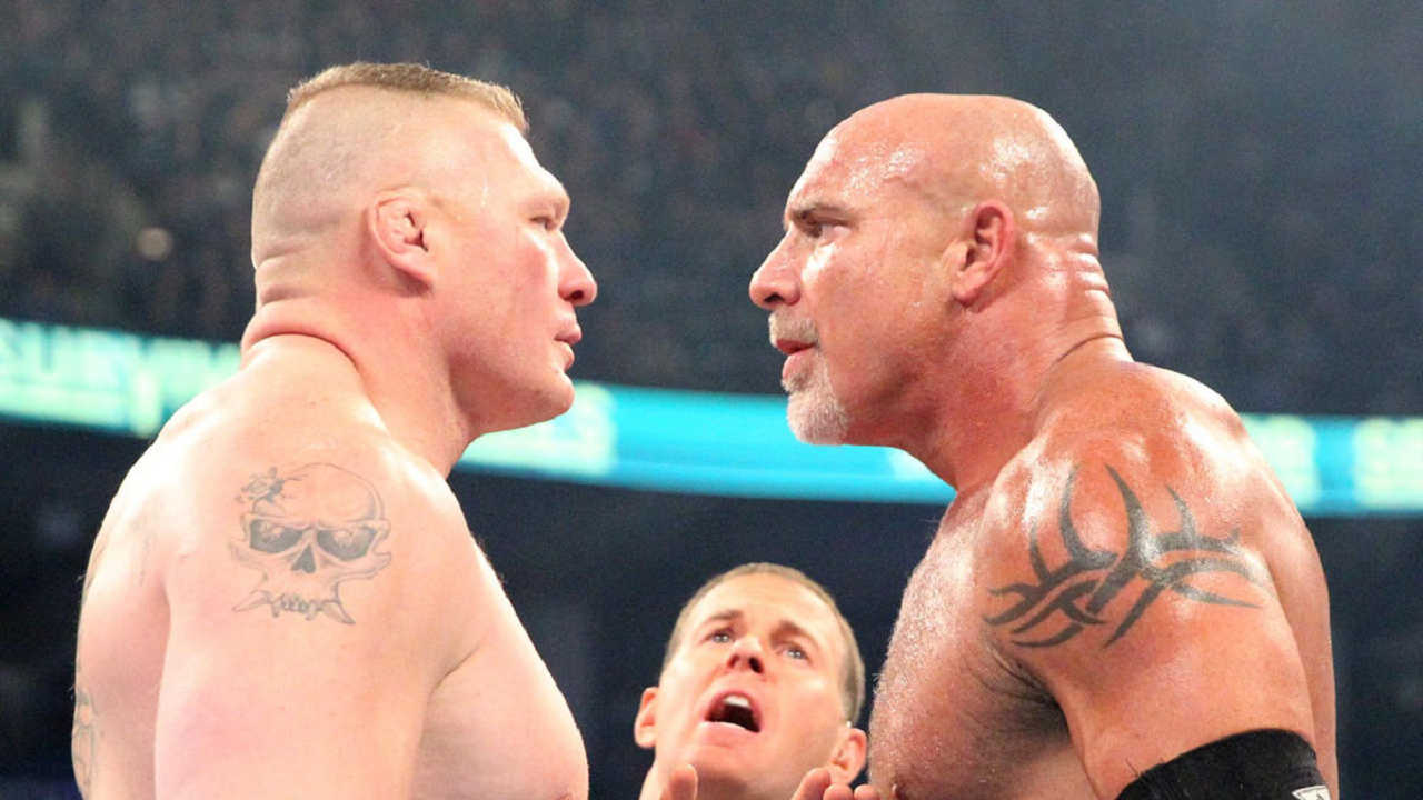 6-years-after-his-epic-win-over-brock-lesnar-goldberg-finally-reveals-who-came-up-with-their-match-finish