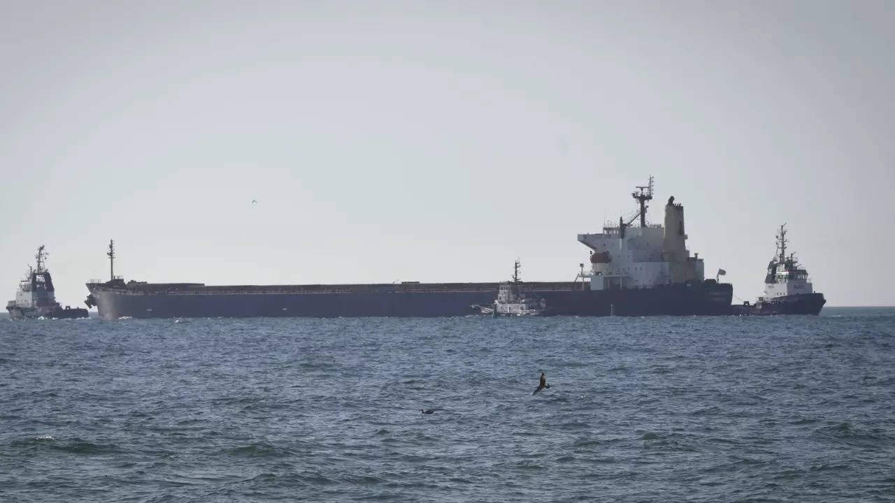 Ukraine: First Africa-bound grain ship Brave Commander arrives in ...