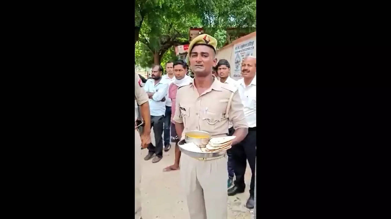 Firozabad cop Manoj Kumar