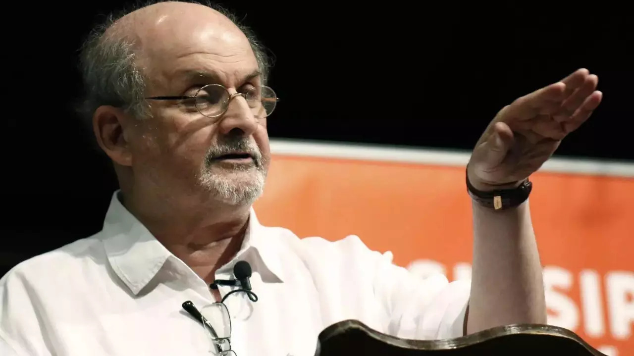 Author Salman Rushdie was stabbed in neck on stage in New York