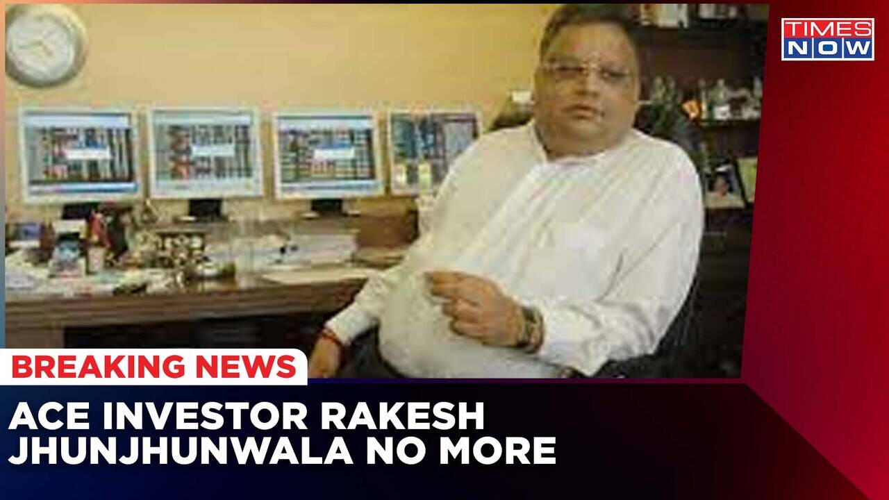 Ace Investor Rakesh Jhunjhunwala No More Business Tycoon Passes Away