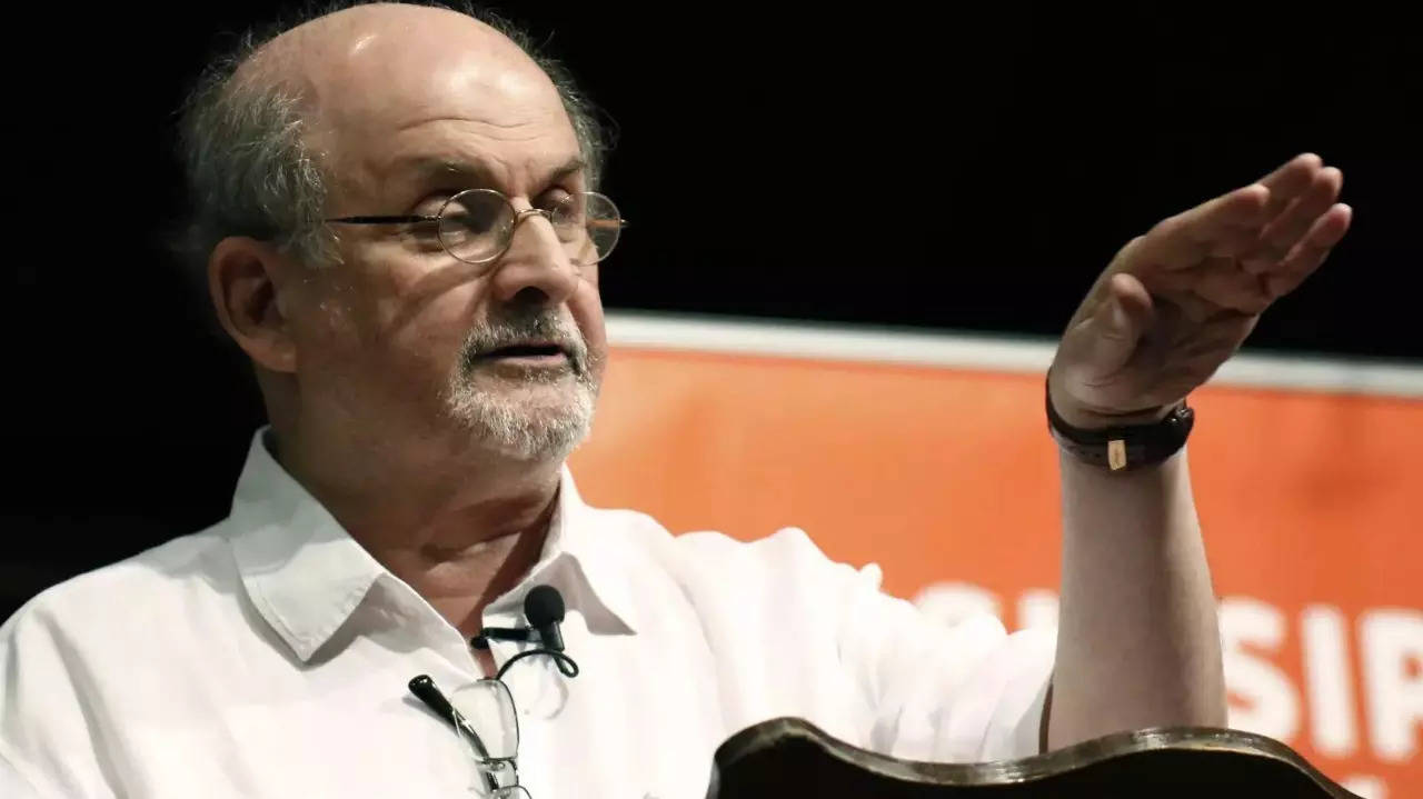 Author Salman Rushdie stabbed in neck on stage in New York