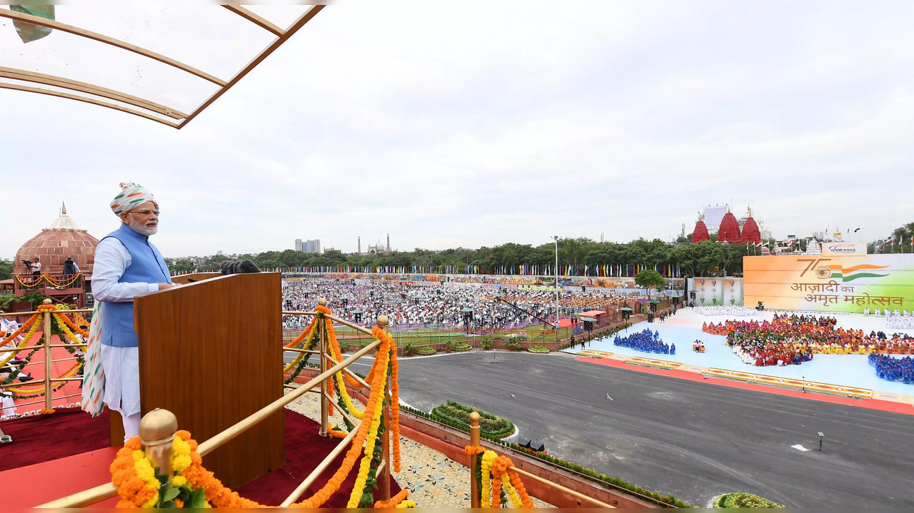 pm modi red fort