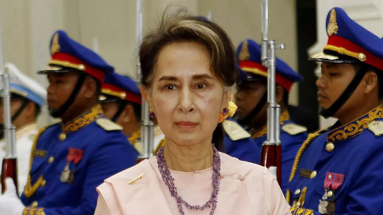 Suu Kyi images AP photo