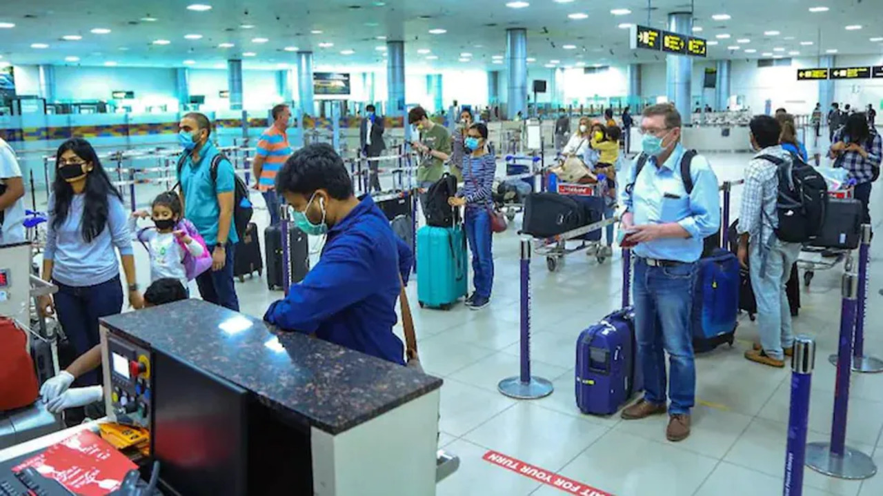 Boarding airport aeroplane - PTI.