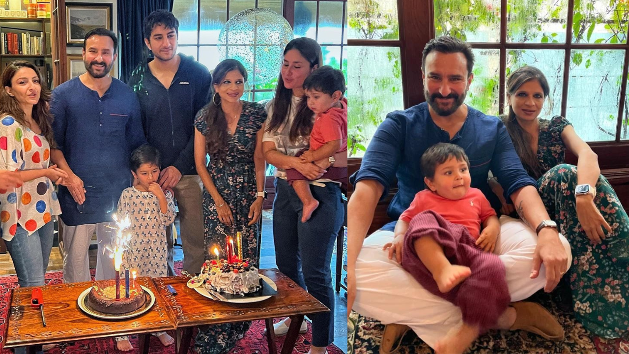 Inside Saif Ali Khan’s birthday celebrations