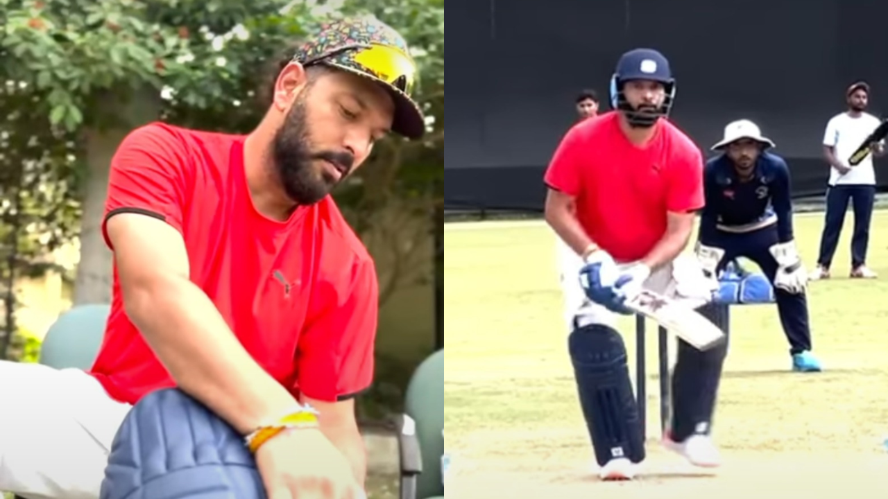 Yuvraj Singh net sessions