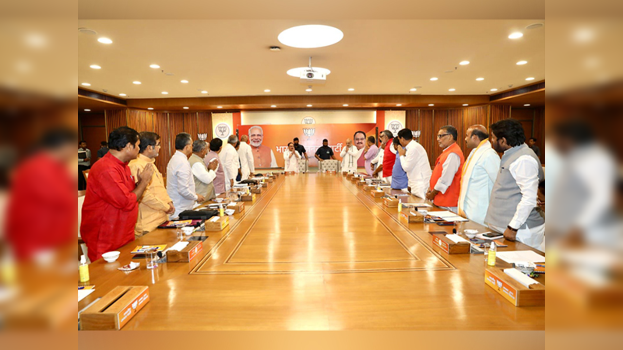 jp nadda amit shah meeting