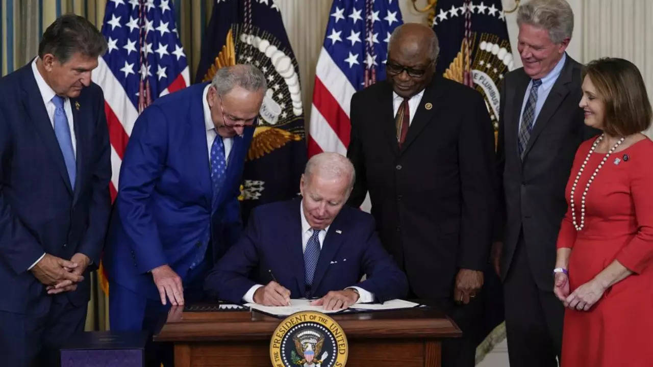 Joe Biden signs climate change and health care law